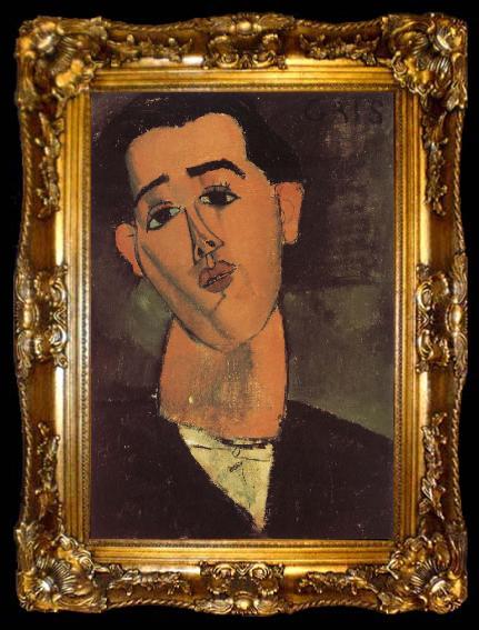 framed  Amedeo Modigliani Juan Gris, ta009-2